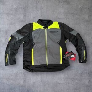 Tourmaster Intake High Visibility Motorcycle Jacket Men’s X-Large